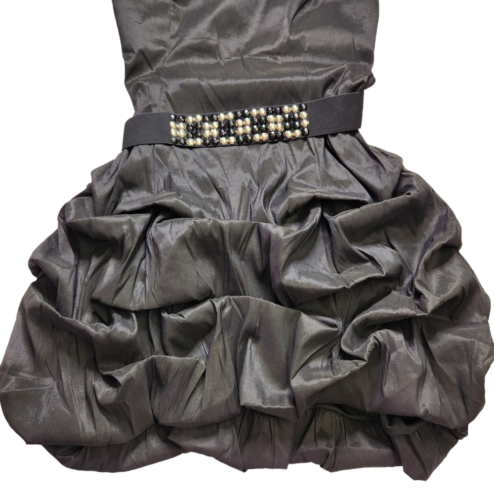 Torrid Black Hilo Pickup Strapless Formal Dress Plus Size 22 New Bubble Dress - Picture 5 of 10